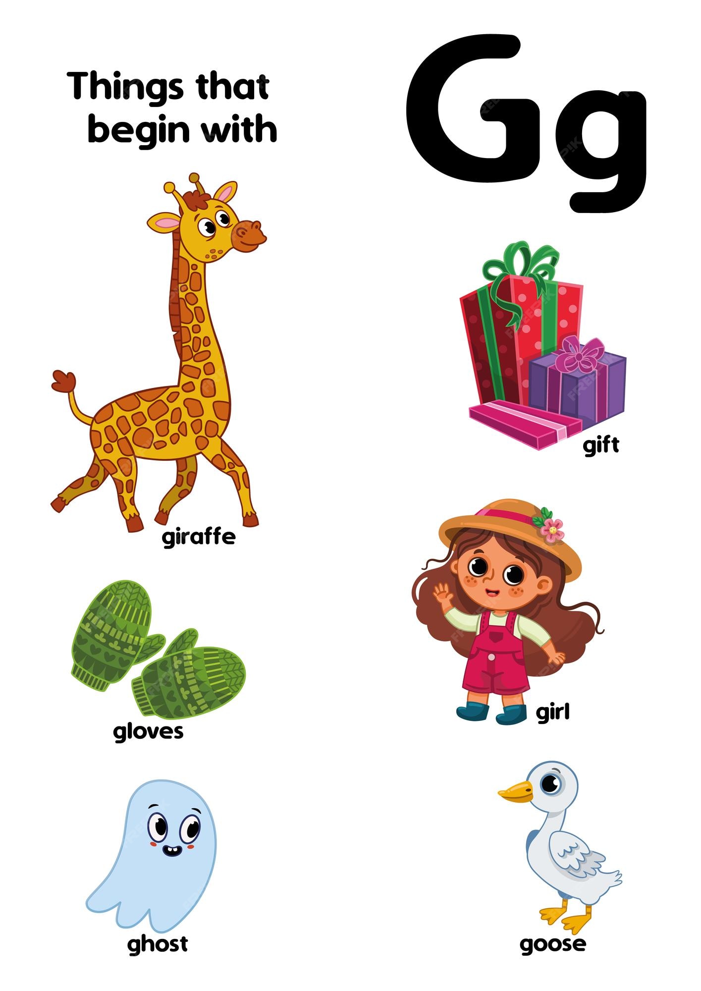 Things Start With G