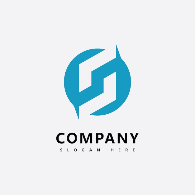 S list biznes logo ikona wektor szablon