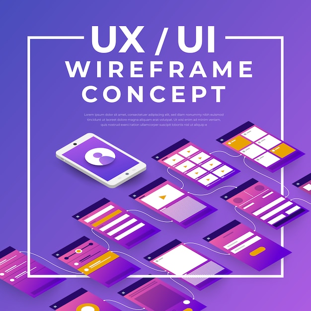 Schemat blokowy UX UI