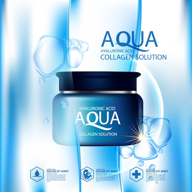 Serum Aqua Skin Collagen Kosmetyk Do Pielęgnacji Skóry