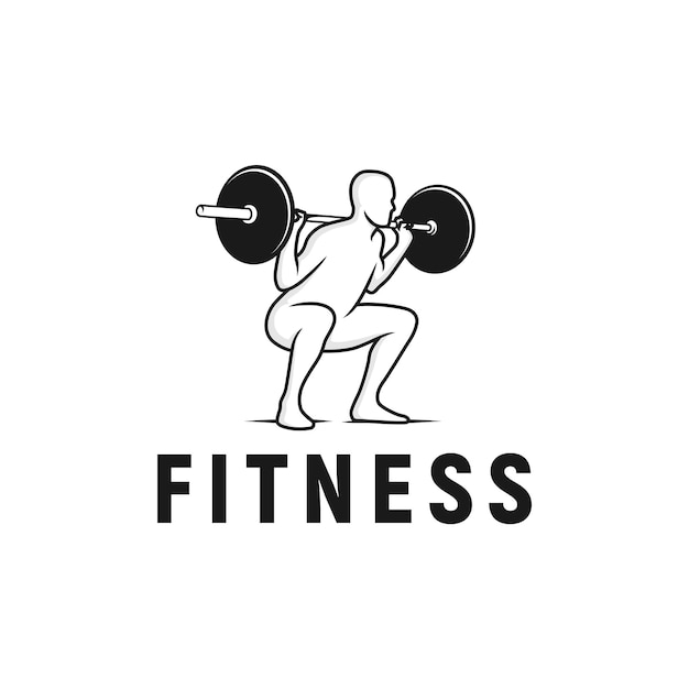 Siłownia Inspirowana Logo Fitness