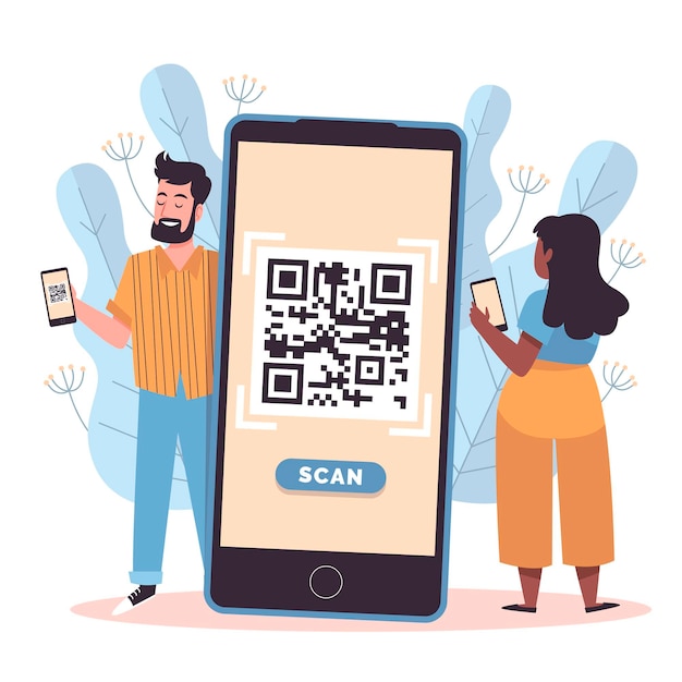 Skanowanie kodu QR ze znakami