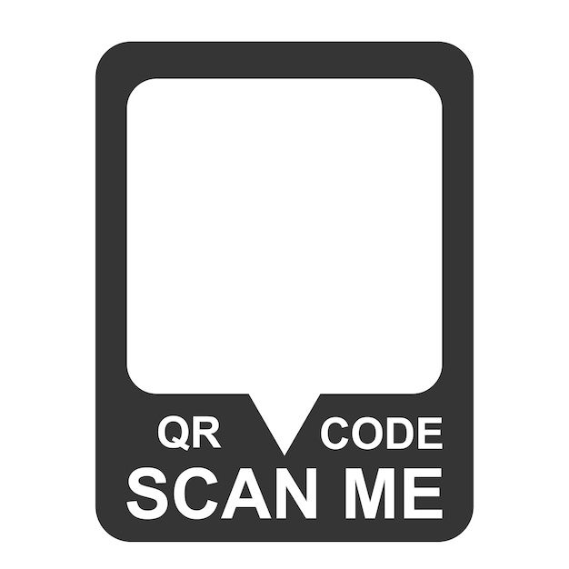 Skanuj dla mnie szablon kodu QR aplikacja mobilna dla smartfonów płatność i telefon