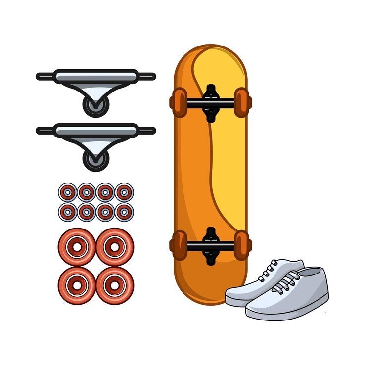 Wektor skateboard
