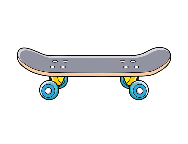 Plik wektorowy skateboard