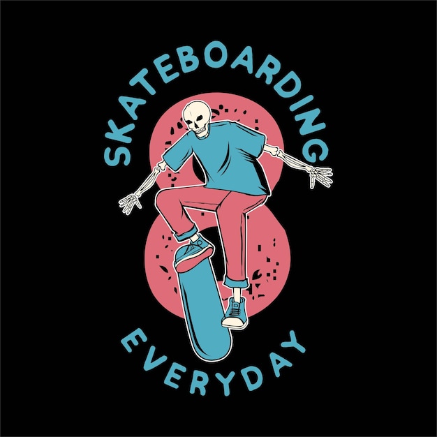 Plik wektorowy skater skateboarding fun outdoor fun vector