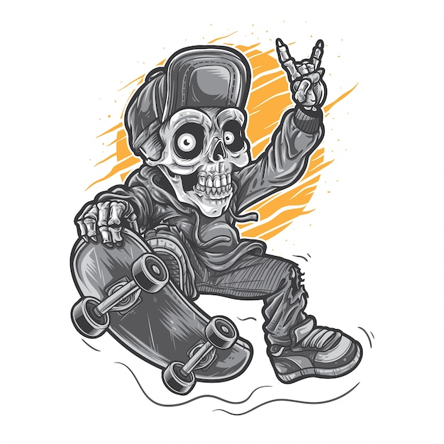 Skater Skull Boy