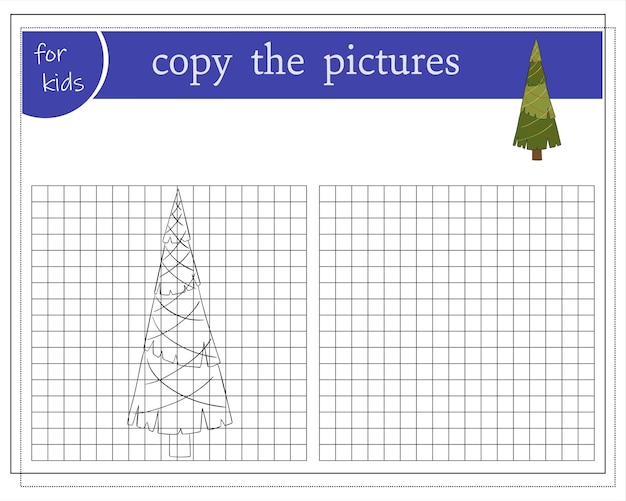 Skopiuj Obrazek Gry Edukacyjne Dla Dzieci Choinka Z Kreskówek