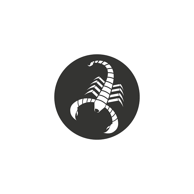 Skorpion Logo Szablon Ilustracji Wektorowych