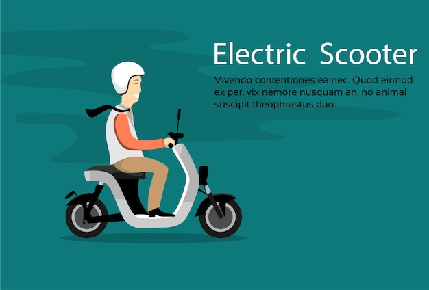 Skuter elektryczny Man Ride Motorower