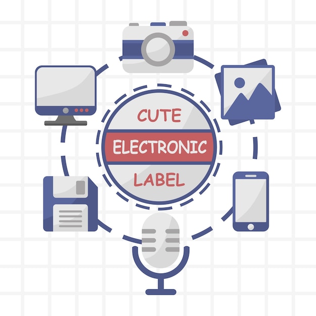 Śliczny Element Elektroniczny Do Notebooka