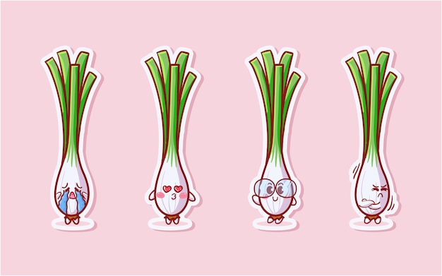 Śliczny I Kawaii Lemongrass Zestaw Naklejek O Różnej Aktywności I Ekspresji