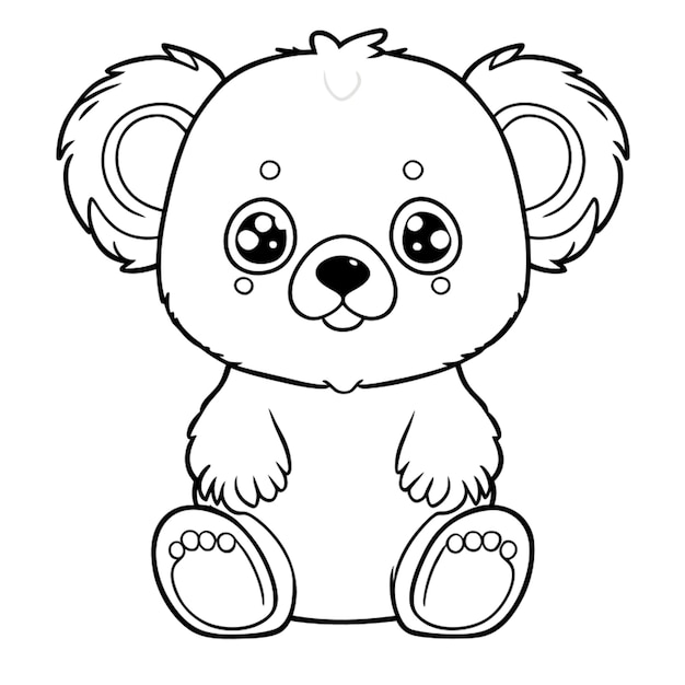 Słodki Koala Ilustracja Wektorowa