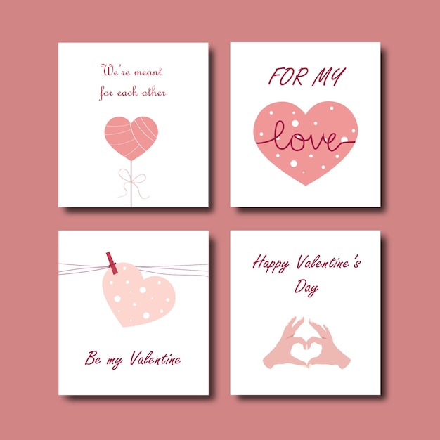 Słodkie I Romantyczne Kartki Z życzeniami Na Walentynki