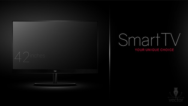 Smart Tv, Gotowy Szablon Reklamowy.