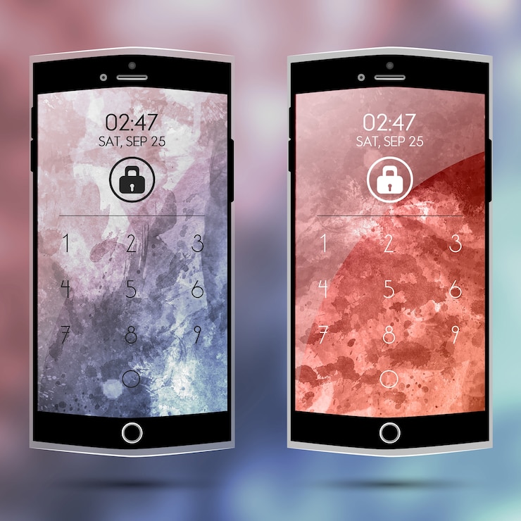 Wektor smartphone design
