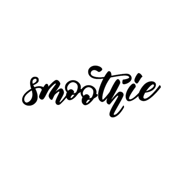 Smoothie Napis Projekt Słowo