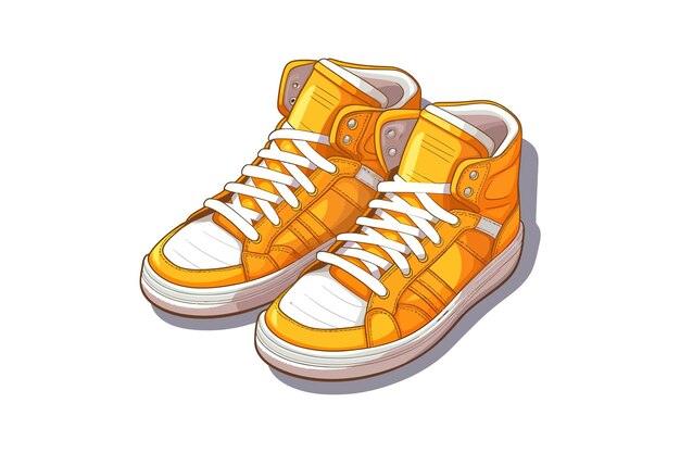 Plik wektorowy sneakers shoe footwear wektorowy projekt ilustracji