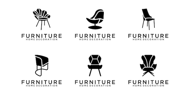 Sofa Meble Kolekcja Logo Design Meble Domowe Krzesła Domowe