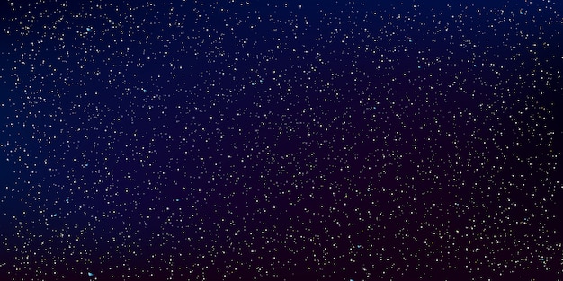 Space Stars Background. Ilustracja nocnego nieba.