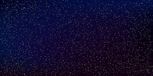 Plik wektorowy space stars background. ilustracja nocnego nieba.