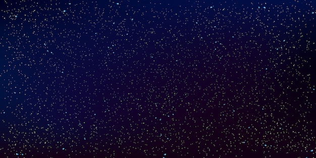Space Stars Background. Ilustracja nocnego nieba.