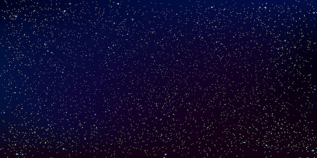 Space Stars Background. Ilustracja nocnego nieba.