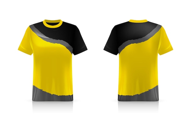 Specyfikacja Soccer Sport, szablon koszulki Esports Gaming T Shirt.