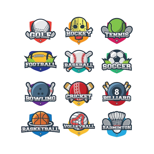 Sport Logo Ilustracji Wektorowych