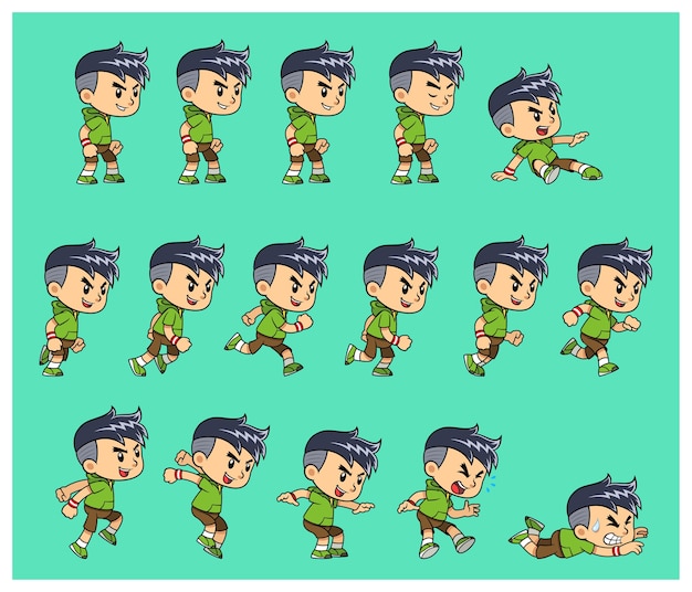 Sporty Boy Sprites