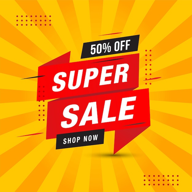 Sprzedaż i oferta specjalna tag metki z cenami Sprzedaż etykieta banner Ilustracja wektorowa