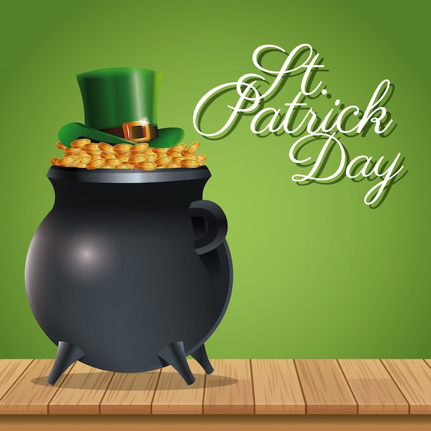 St patrick day pot