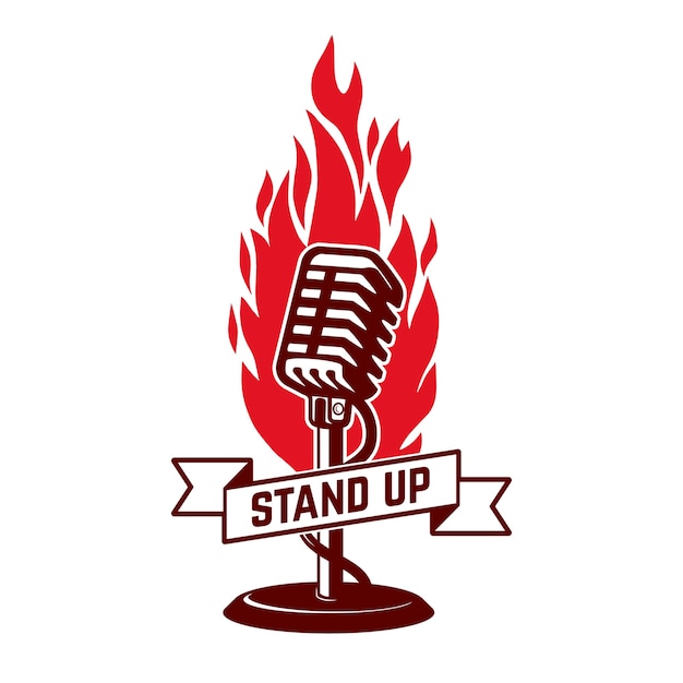 Stand up show szablon godło. . .