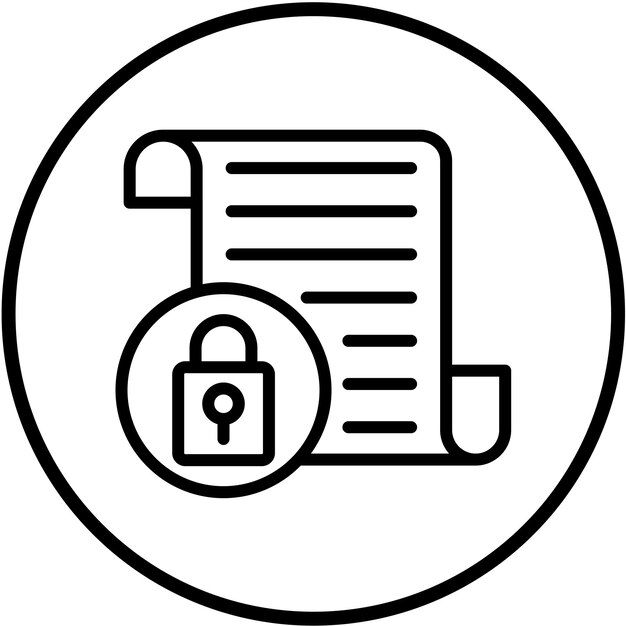 Standardy cybernetyczne projektowania wektorowego Styl ikony