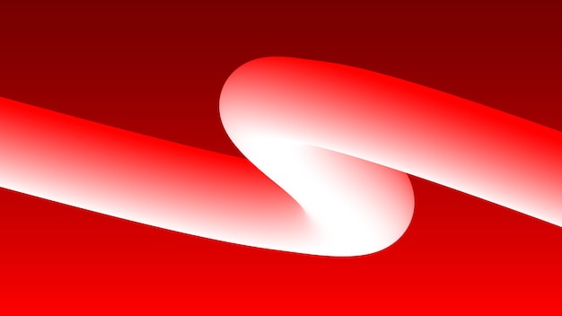 Streszczenie 3d Red Snake Gradient Tła Nowoczesne Tapety Tło