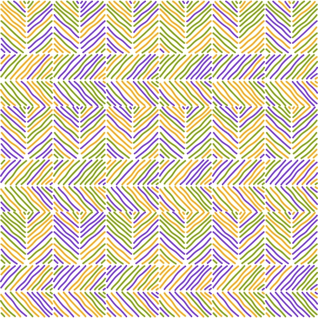 Streszczenie bezszwowe tło dla tekstur tekstyliów i opakowań opakowaniowych wykonanych z kolorowych linii ukośnych