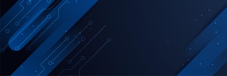 Wektor streszczenie ciemnoniebieski nowoczesny futurystyczny nauka technologia hi tech cyfrowy streszczenie ciemnoniebieski kolorowy projekt transparent tło wektor streszczenie projekt graficzny baner wzór tło szablon sieci web