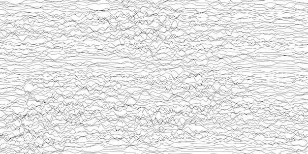 Plik wektorowy streszczenie fala tekstury białe tło linie wektorowe