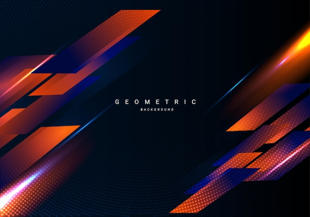 Streszczenie geometryczny nowoczesny stylowy wzór tła