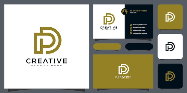 Streszczenie listu DP. minimalny szablon projektu logo