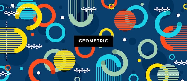 Streszczenie Modne Obiekty Geometryczne Elementy Transparent Gradientu.