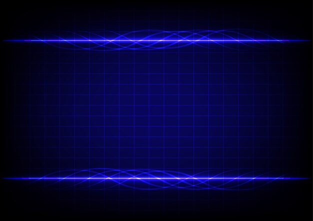 streszczenie niebieska linia blackground