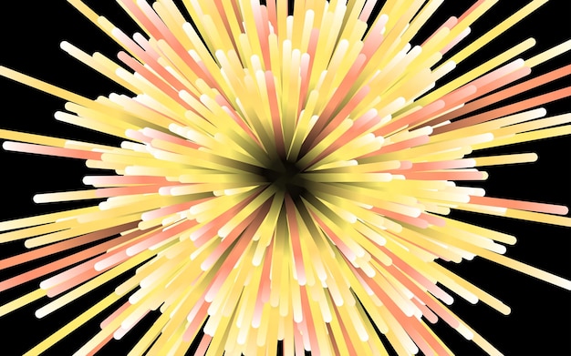Streszczenie okrągłe tło geometryczne Starburst dynamiczny centryczny wzór ruchu
