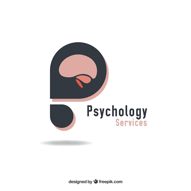 Plik wektorowy streszczenie psychologia logo