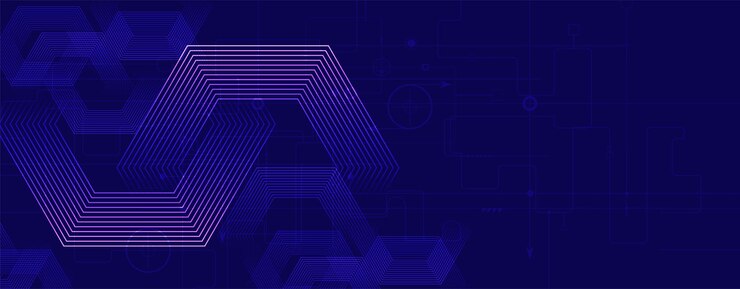 Wektor streszczenie sześciokątne tło technologia poligonalny projekt cyfrowy futurystyczny minimalizm