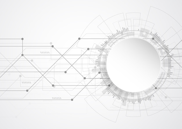 Plik wektorowy streszczenie technologia tło