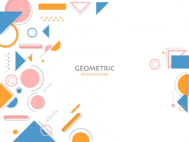 Streszczenie Tło Geometryczne.