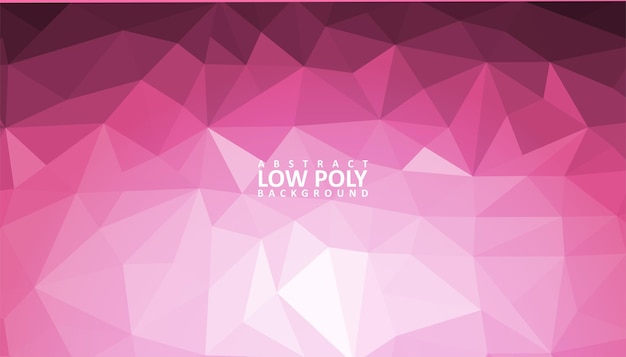 Streszczenie tło low poly z trójkątnymi kształtami