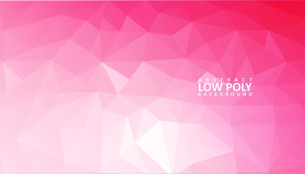 Streszczenie tło low poly z trójkątnymi kształtami