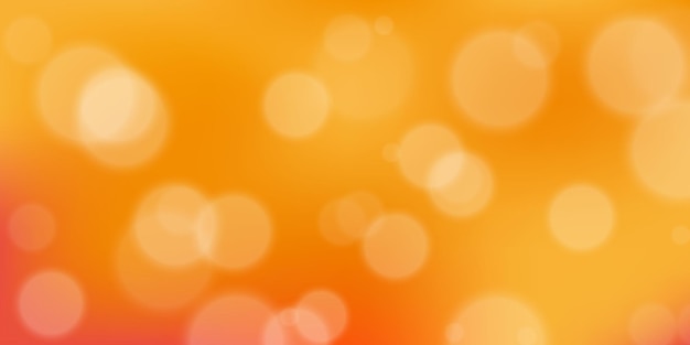 Streszczenie tło pomarańczowy bokeh. ilustracja wektorowa eps10